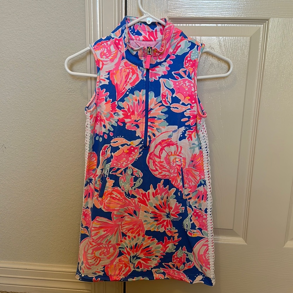 Lilly Pulitzer large 8/10 dress girls EUC